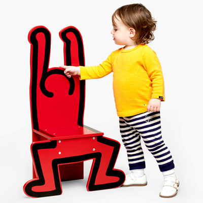 Chaise Keith Haring - Dancer Vilac � 79,00 &euro; - Stickboutik.com