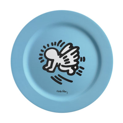 Set de 6 Assiettes 28cm Keith Haring  39,90 € - Stickboutik.com