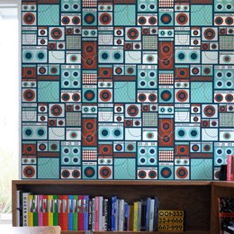 Sticker muraux Amps par Jim Houser - Stickers muraux Design - Une exclusivit Stickboutik.com