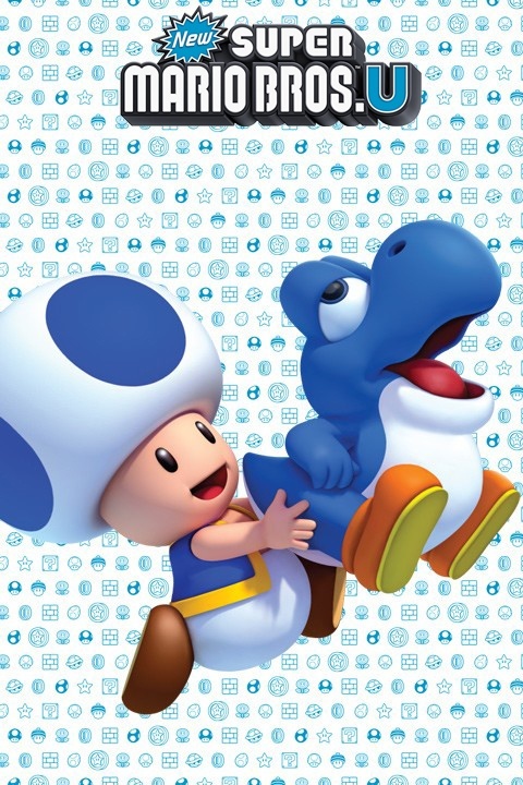 Stickers New Super Mario Bros. U: Mini Stickers d�co Super Mario Nintendo Officiels - 5/9