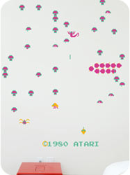Stickers muraux Atari  Centipede - stickboutik.com